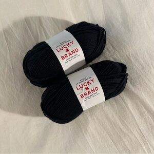 LUCKY BRAND Cotton Wool Solid - Dark Black